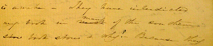 DETAIL FROM 1853 LETTER